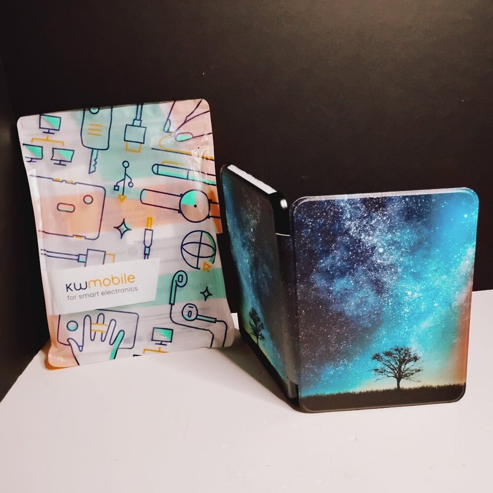kwmobile PU Case Comp with Kobo Forma e-Reader - Cosmic Nature Galaxy Style